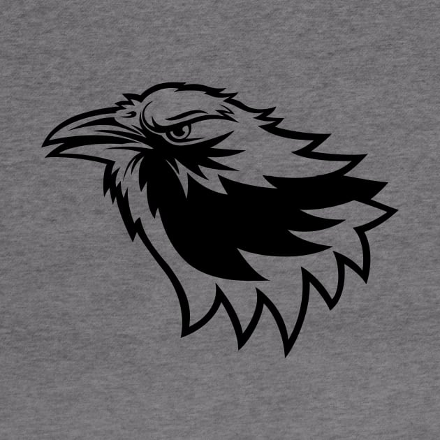 Crow Sports Mascot by SWON Design